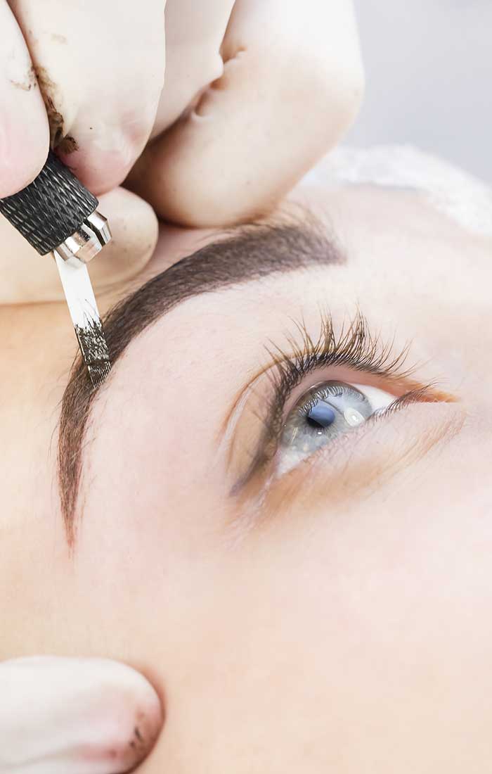 Eyebrows Microblading Shading